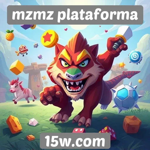 Variedade de jogos disponíveis na MZMZ Plataforma
